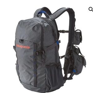 Patagonia Black and Blue Men's Angler Backpack
